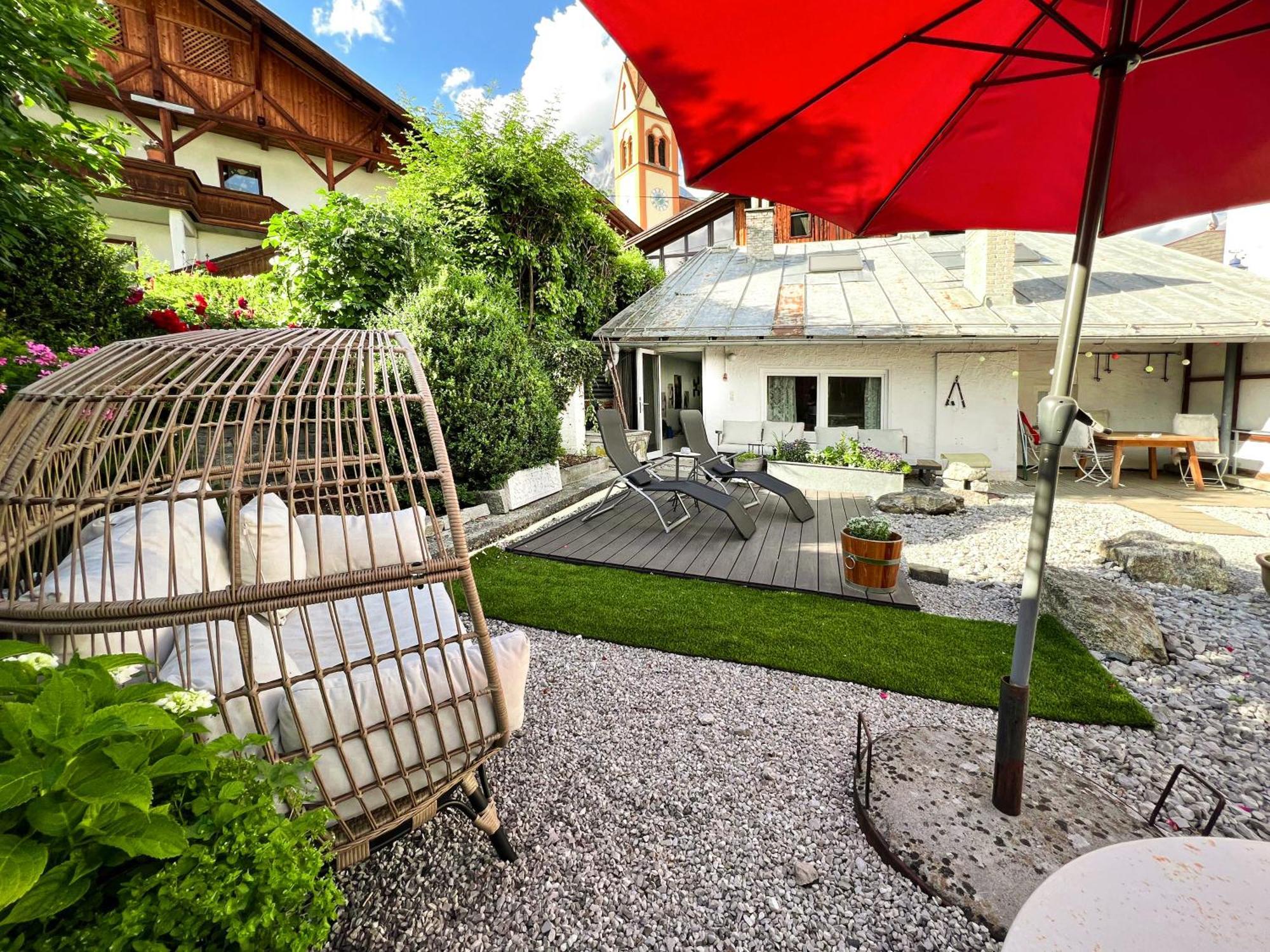 Mitten Im Zentrum Ferienwohnungen Mit Sonniger Terrasse Telfs Luaran gambar